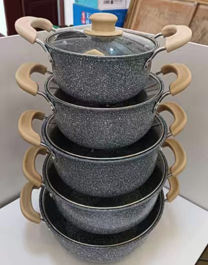 طقم طناجير غرانيت